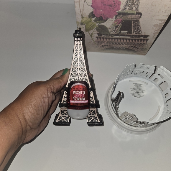 Bath & Body Works Eiffel Tower Sanitizer Holder, Candle Holder, And Book Safe - Picture 6 of 12